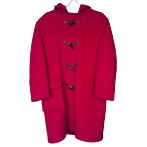 Gloverall Wool Hooded Duffle Coat Size 12